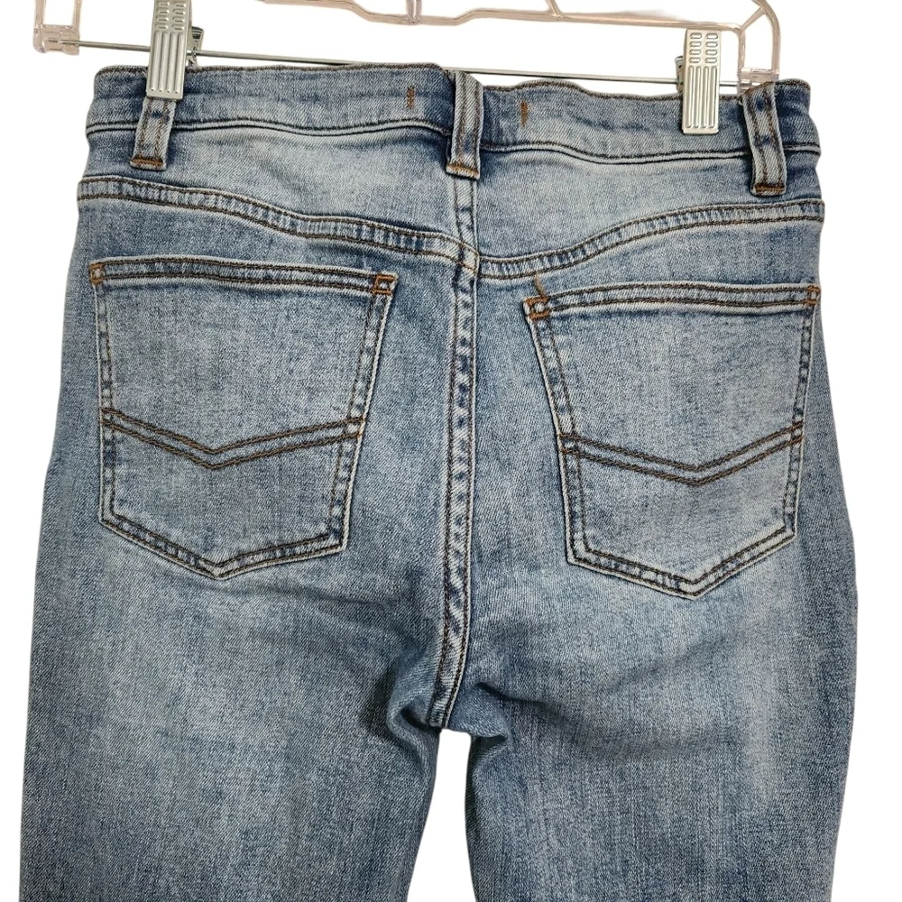 Free People Fray Hem Cropped Jeans, SZ 26